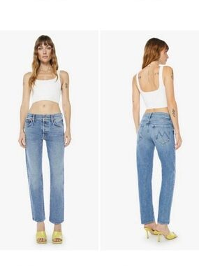Mother The Hiker Hover Jeans Penny for
Your Thoughts Blue Size 31